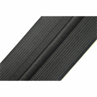 47MM/4.7CM黑色平绳夹绳针织橡筋松紧带